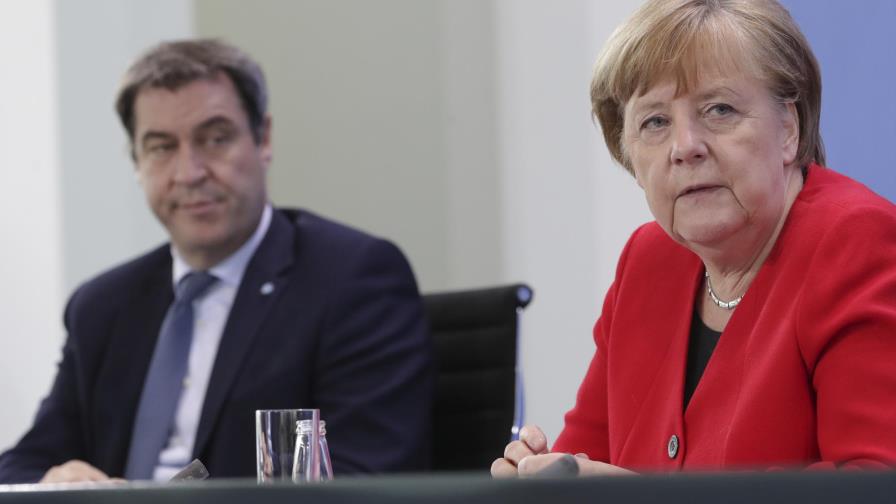 Merkel apoya cuarentena breve y uniforme tras rebrote