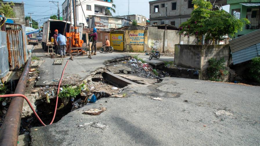 Arrancan los trabajos para un puente en el barrio Pantoja