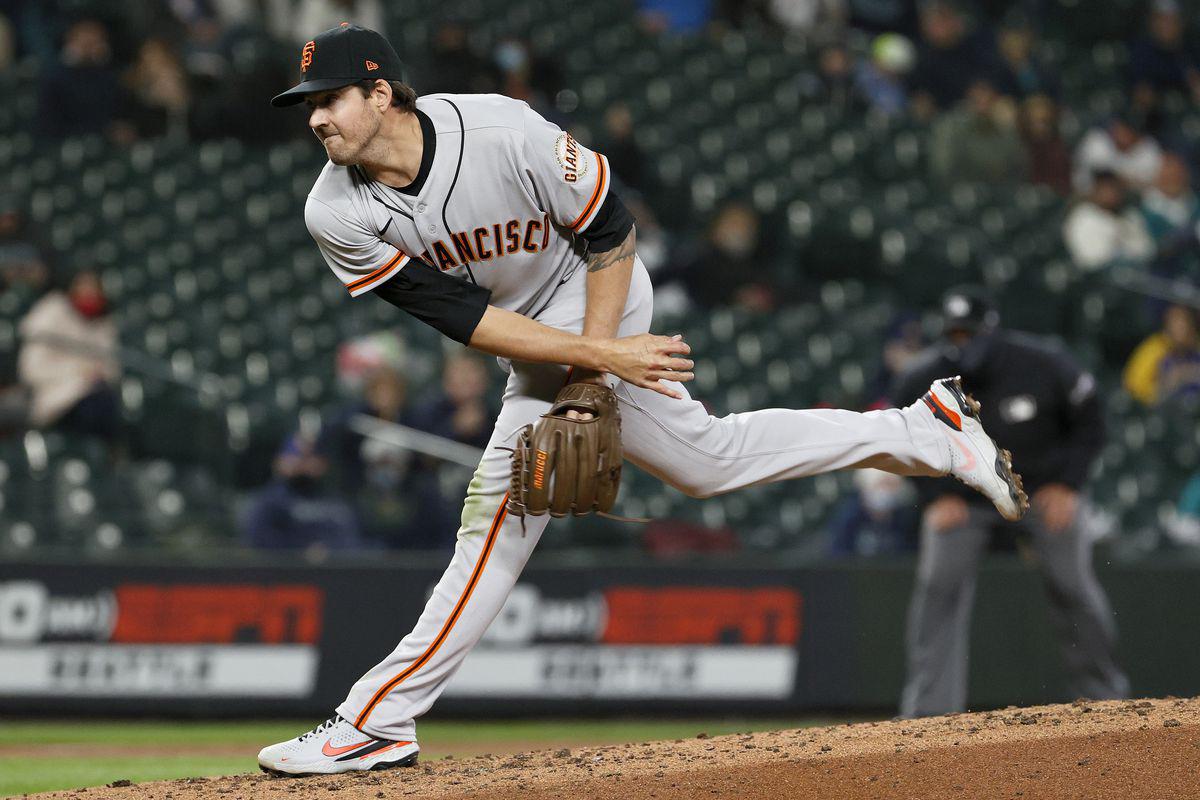 Kevin Gausman también es de los que va en busca de mejores condiciones de salario para la campaña 2022 del béisbol de Grandes Ligas. (Fuente externa)