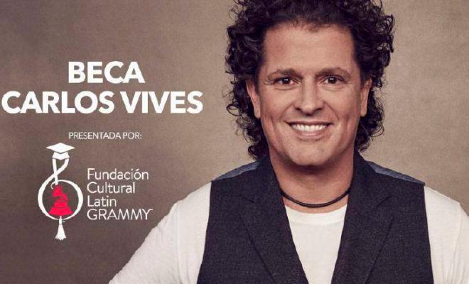 Carlos Vives apoyará con gira promoción musical de la Fundación Latin Grammy