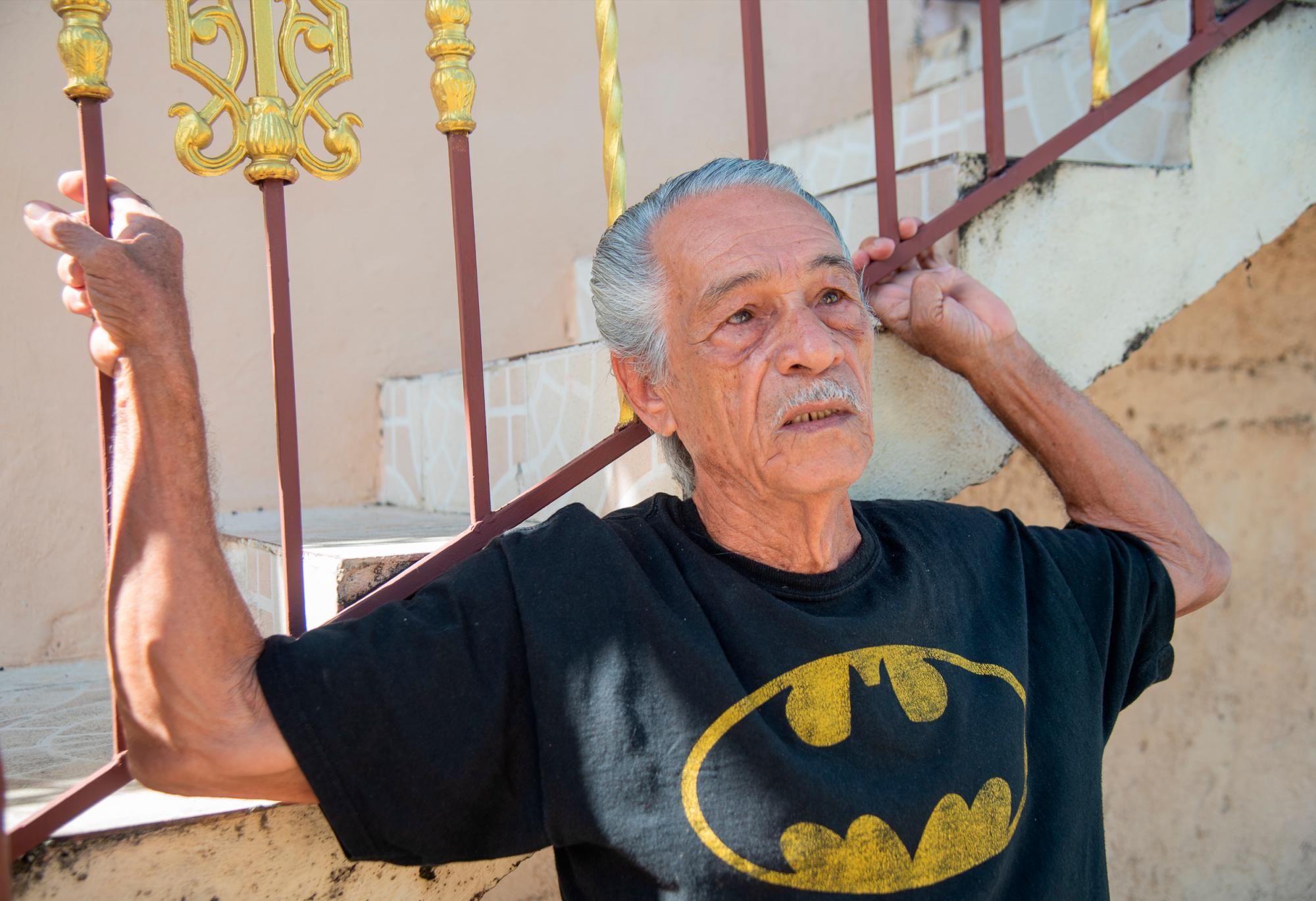 Víctor Guzmán, vecino y amigo de la mujer fallecida.