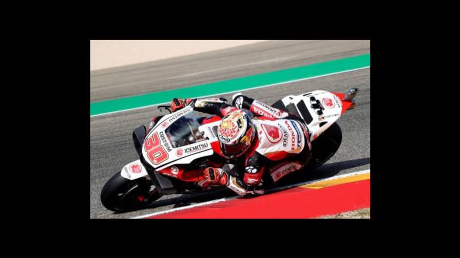 Takaaki Nakagami, el más rápido en los primeros entrenamientos libres en Valencia Takaaki Nakagami, el más rápido en los primeros entrenamientos libres en Valencia