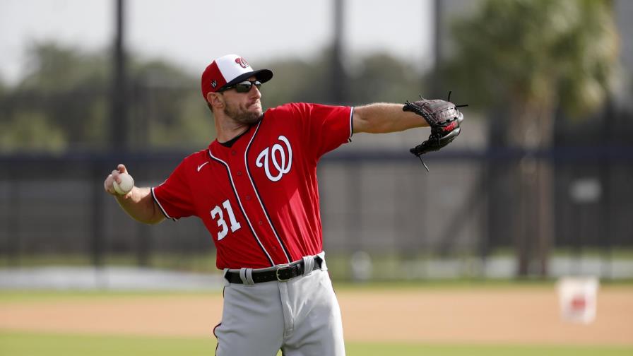 Max Scherzer, listo para enfrentar a los Astros el sábado