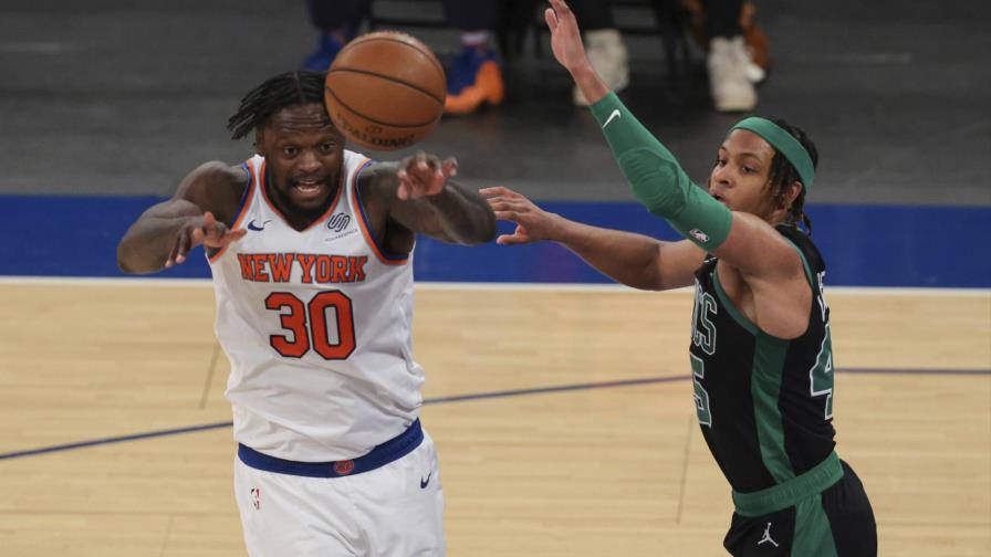 Knicks derrotan a Celtics, aseguran 4to puesto en el Este