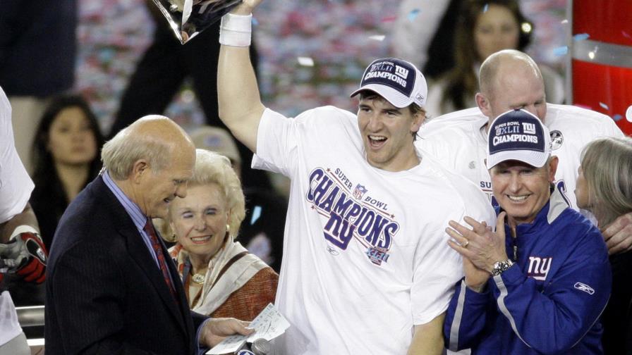 Eli Manning se retira tras 16 temporadas y 2 Super Bowls