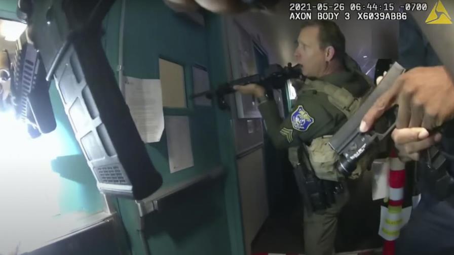Divulgan video de tiroteo en base de trenes en California