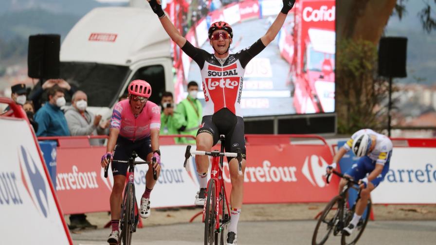 Tim Wellens ganó la decimocuarta etapa de la Vuelta a España, Roglic sigue líder