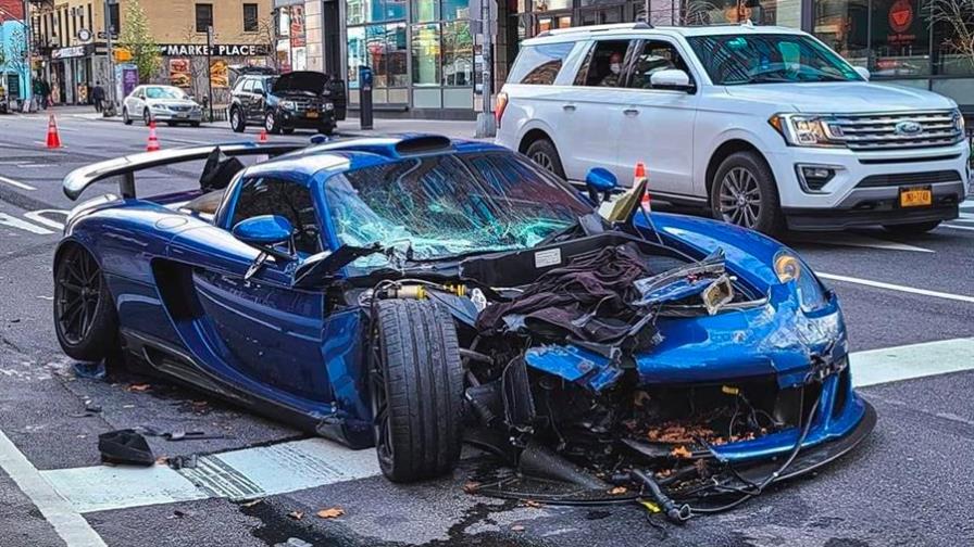 Aprovecha el poco tráfico en Nueva York para ir a gran velocidad y se estrella