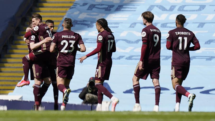 Sorpresiva derrota de Man City ante Leeds en Liga Premier