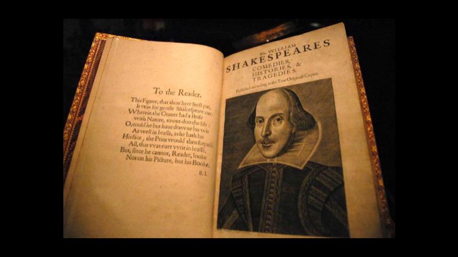 Un “inusual” ejemplar del “Primer Folio” de Shakespeare aterriza en Londres