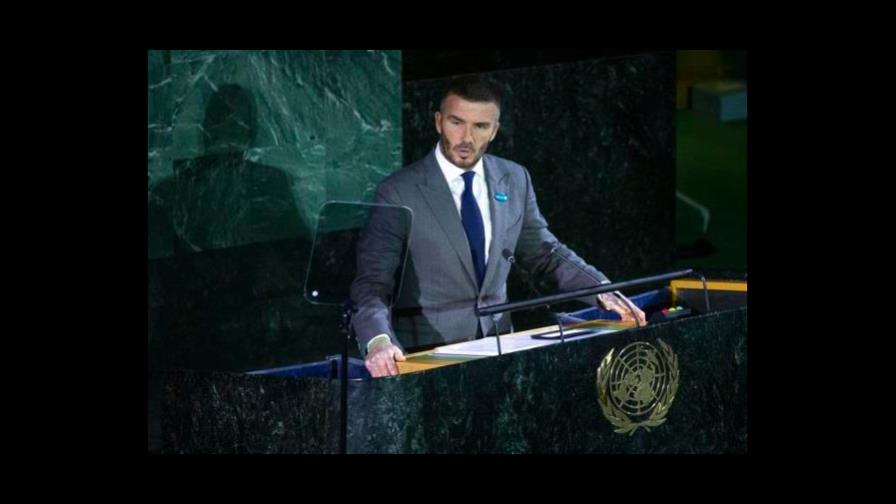 Beckham se une a la subasta digital contra el hambre debido al coronavirus
