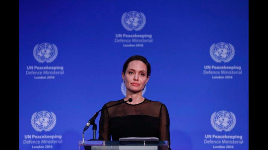 Angelina Jolie pide a ONU ayudar a víctimas de violaciones y juzgar culpables