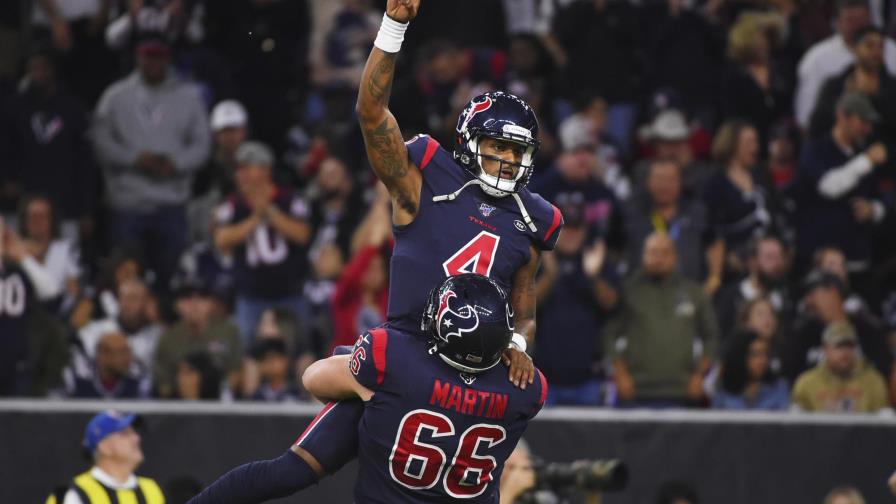 Los Texans ganan a los Patriots 28-22 con un afinado Watson
