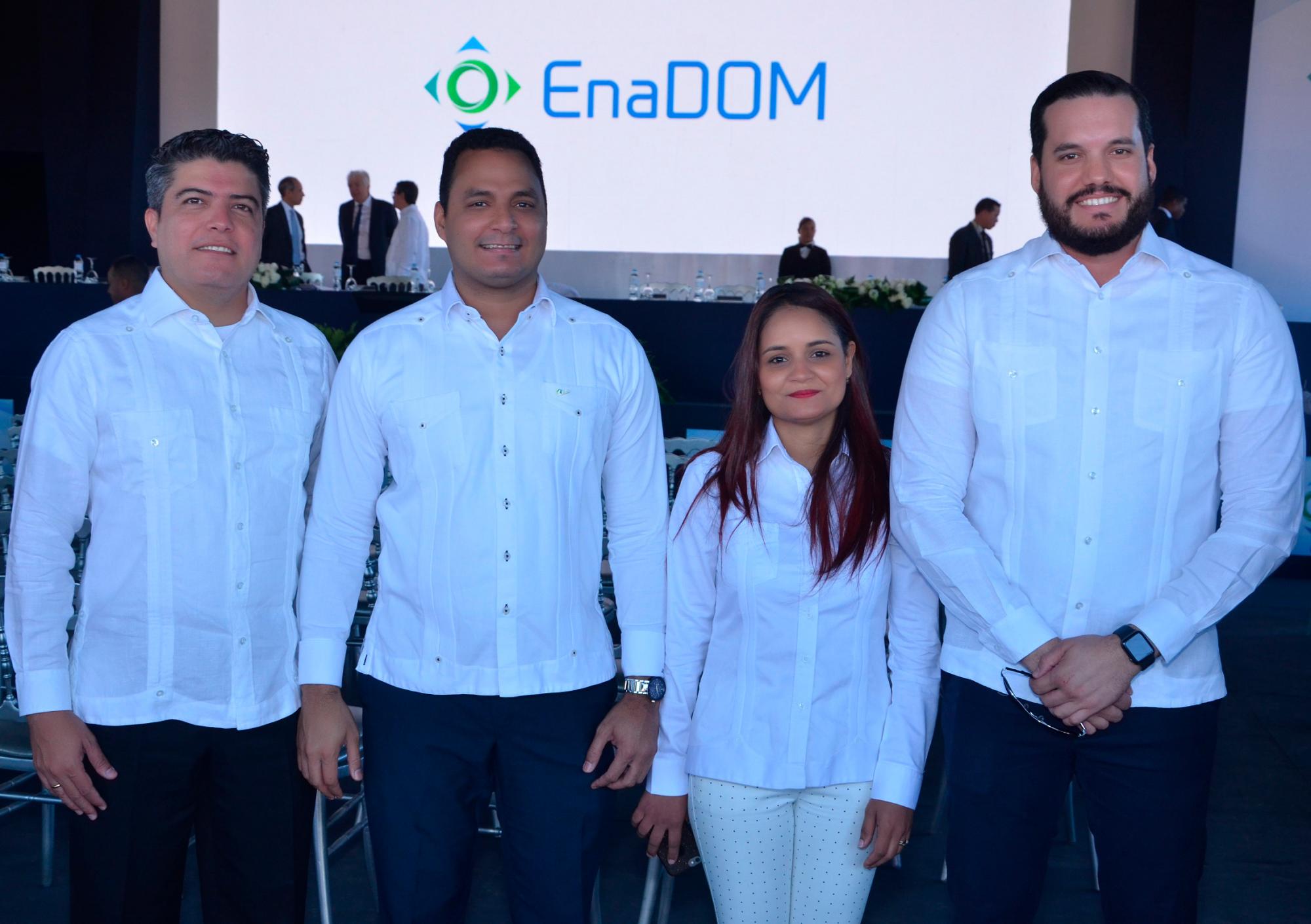 Fernando Luis, Jorge Jiménez, Elisandia Herrera y Javier González.