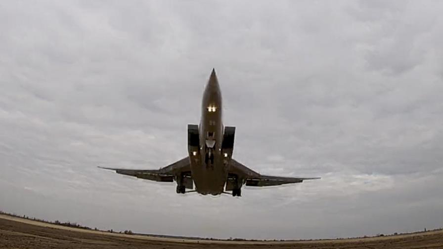 Rusia envía bombarderos estratégicos sobre Bielorrusia