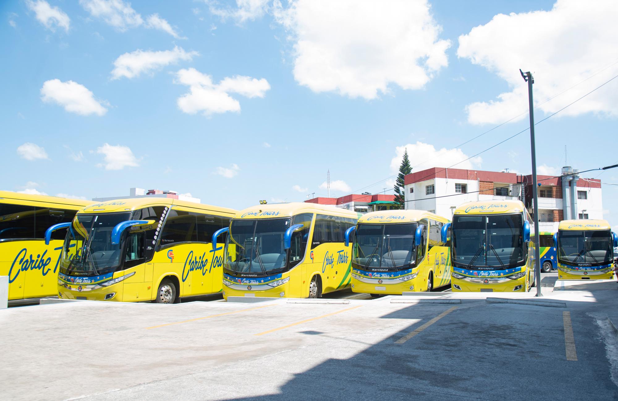 Caribe Tours es una de las principales empresas del transporte y desde que se tomaron las medidas, no ha vuelto a trabajar.