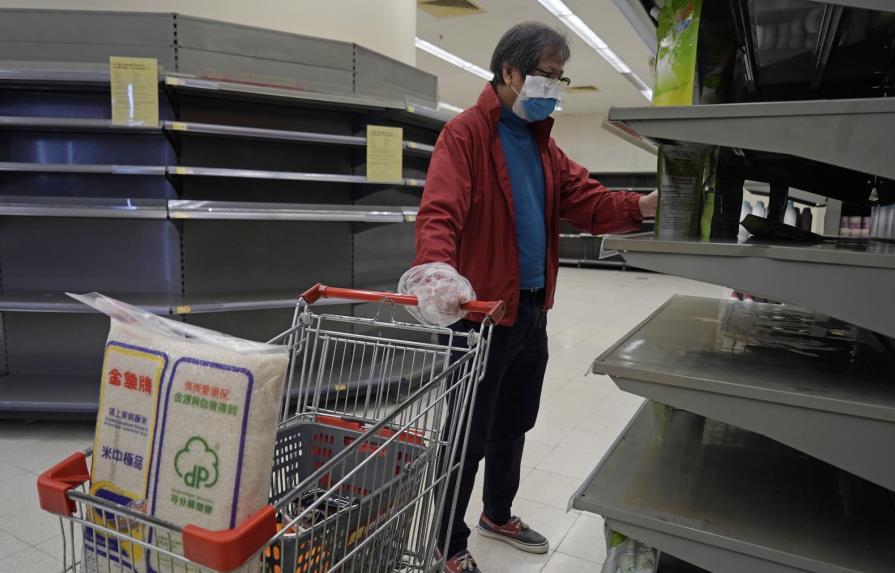 Nuevo virus de China desata compras de pánico en Hong Kong