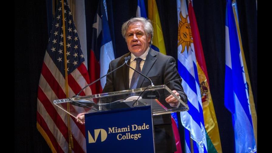 Almagro “no reconoce” las “instituciones” creadas por Constitución en Cuba