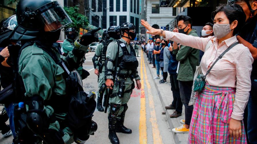 Trump suscribe leyes de apoyo a las protestas en Hong Kong