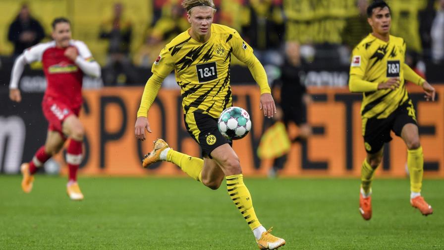 Dortmund vence a Freiburg 4-0 en Bundesliga