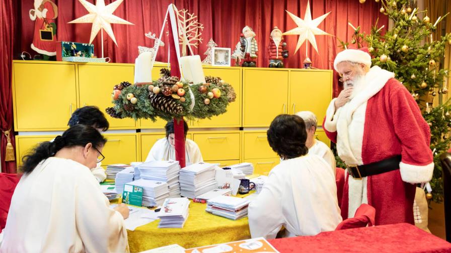 El Papá Noel alemán recibió casi 300,000 cartas desde todo el mundo