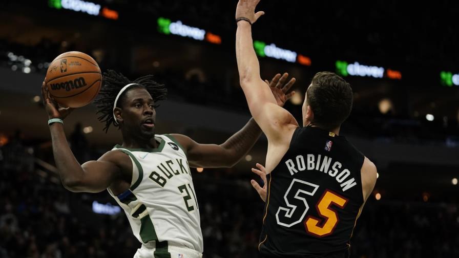 Bucks vencen 124-102 a Heat pese a ausencia de Antetokounmpo