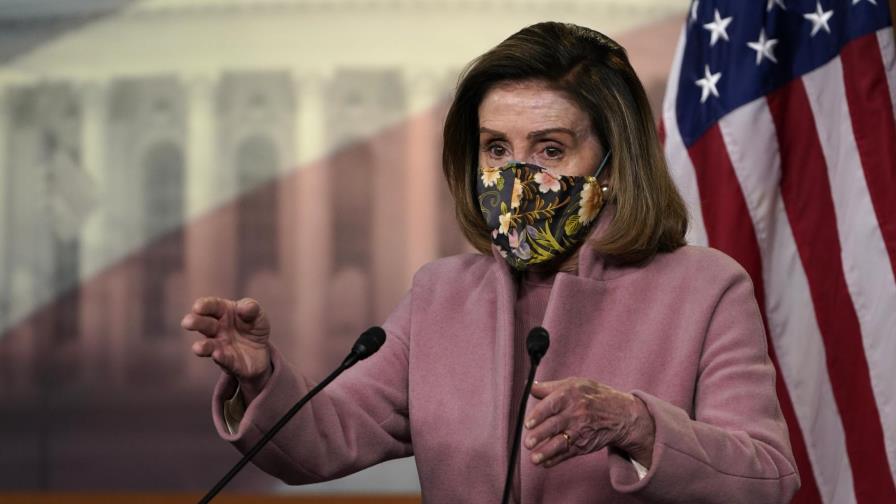 Pelosi enviará acusación a Trump a Senado el lunes