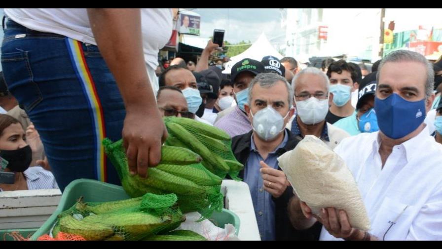 Abinader promete apoyar al Inespre para llevar comida barata a sectores vulnerables 