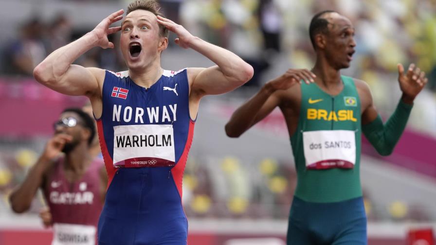 Warholm impone nuevo récord en los 400 con vallas