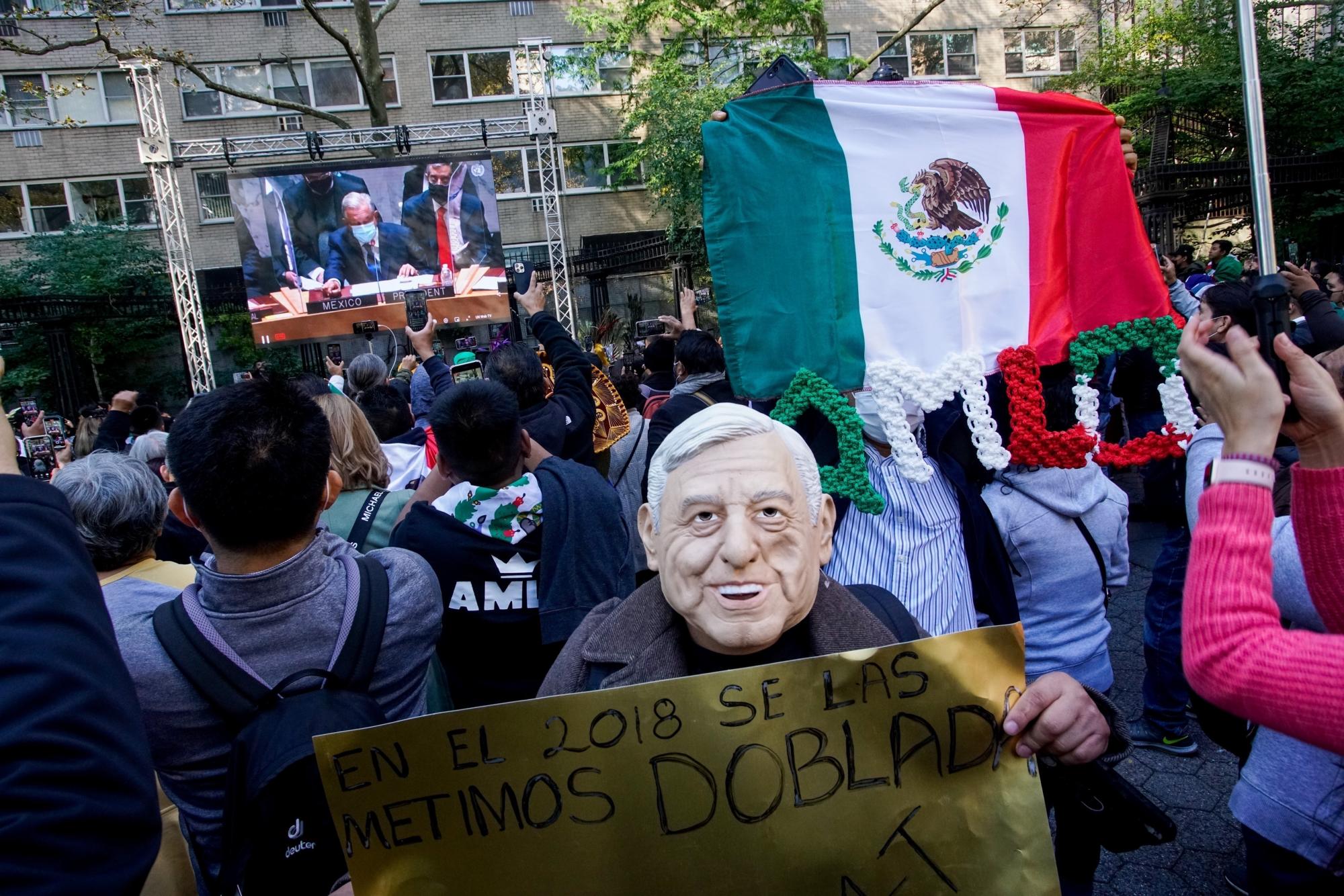 López Obrador en ONU: paguemos a pobres con aportes de ricos