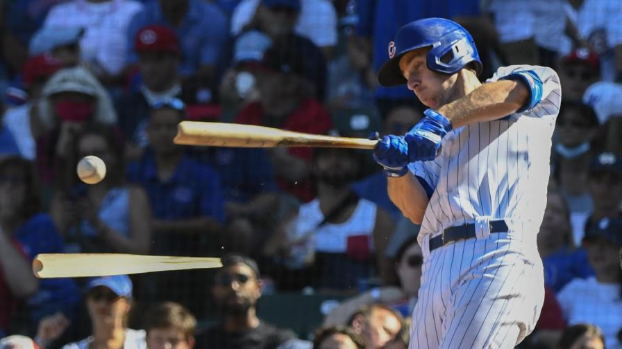 Schwindel rompe empate en el 8vo, Cachorros vencen a Rojos