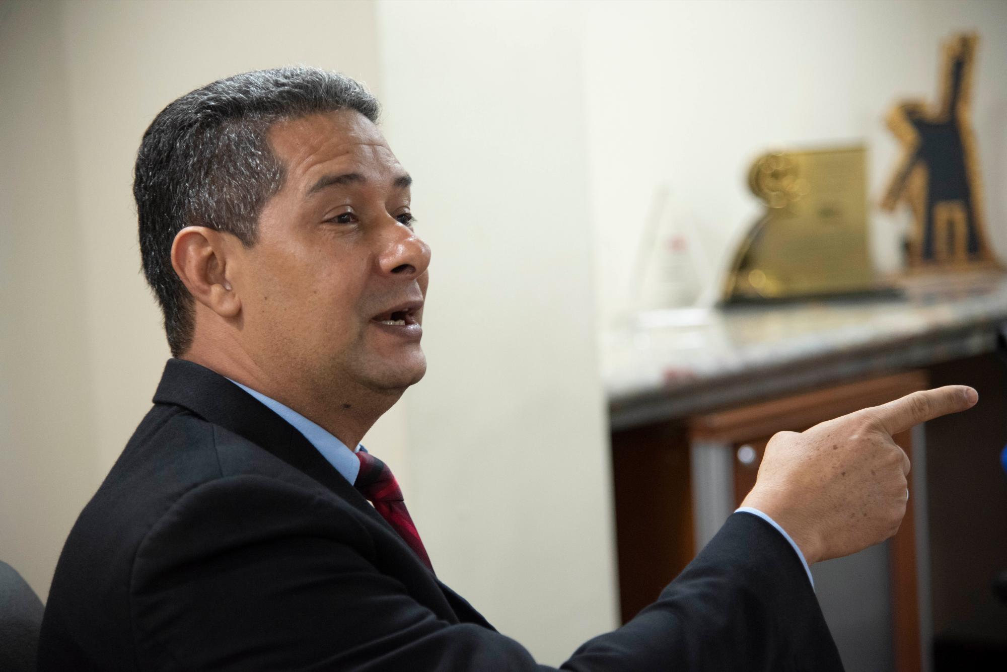 Tarsis Alcántara, especialista pesquero.  