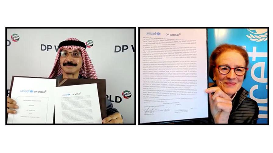 DP World y Unicef crean alianza para brindar soporte de vacunación contra el coronavirus