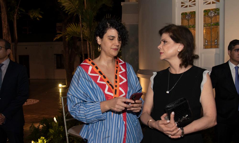 Amelia Vicini y Elena Viyella de Paliza.