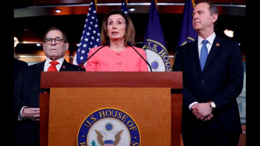 Cámara Baja da luz verde a entrega de cargos contra Trump para impeachment
