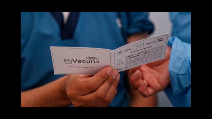 Colombia exigirá certificado de vacunación contra COVID-19