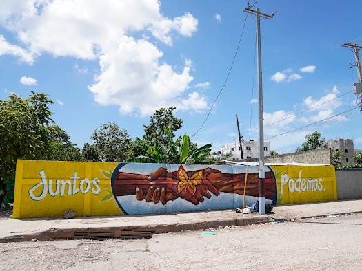 Murales que atraen la visión