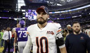 Fuente AP: Bears rechazan opción de 5to año con Trubisky