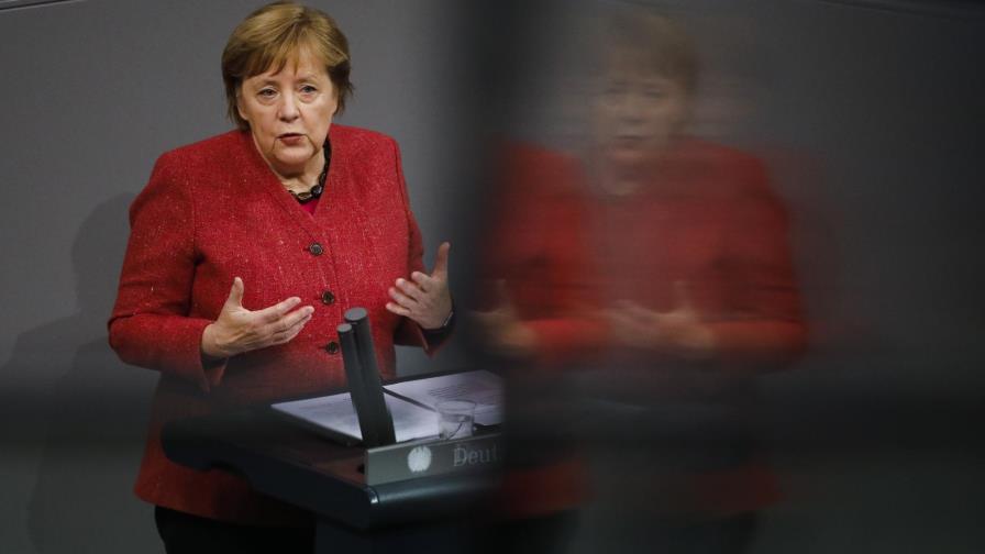 Alemania bate récord de muertos, Merkel pide restricciones Alemania bate récord de muertos, Merkel pide restricciones