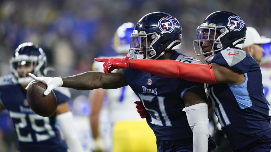 Titans consiguen 5ta victoria seguida gracias a su defensiva