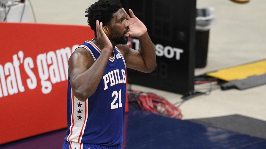 Embiid y 76ers apalean a Wizards; toman ventaja de 3-0