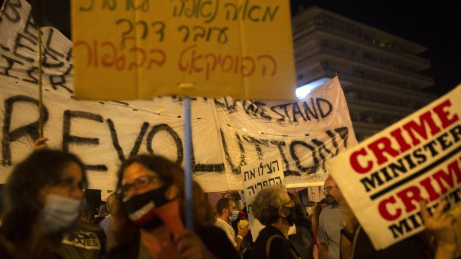 Protestas contra Netanyahu en Israel mantienen el ímpetu