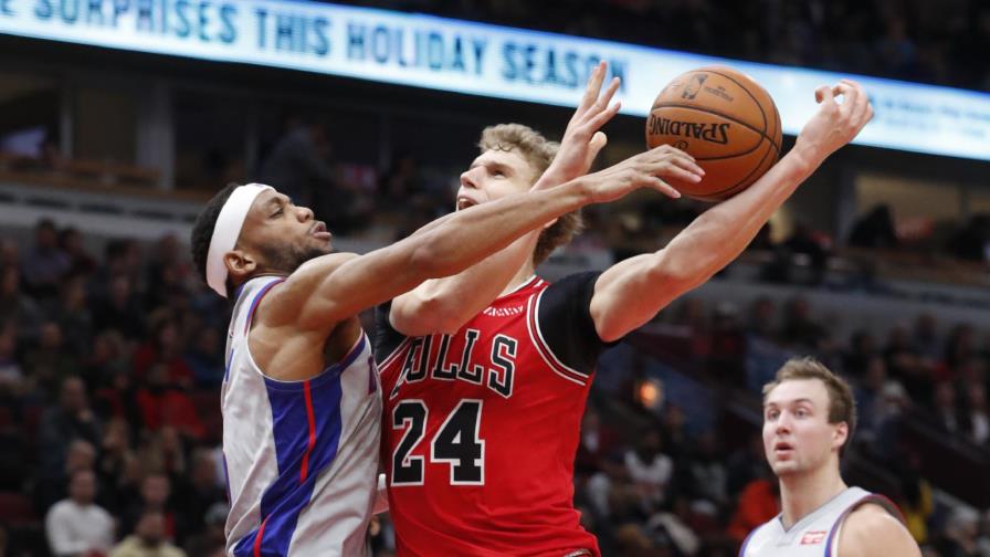 Markkanen guía a Chicago a triunfo por 109-89 ante Pistons Markkanen guía a Chicago a triunfo por 109-89 ante Pistons
