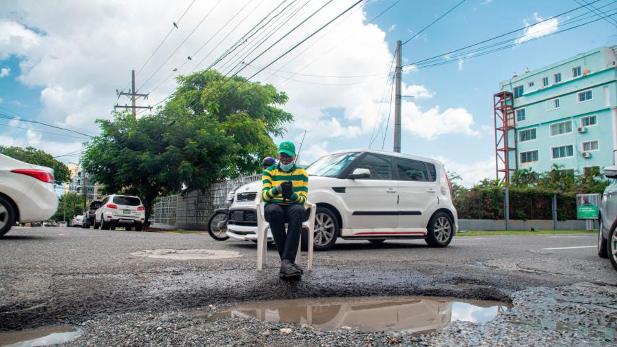 El badén de la José Contreras resurge siempre El badén de la José Contreras resurge siempre