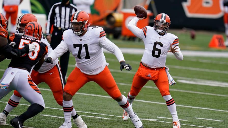 A pesar del mal inicio de Mayfield, Browns vencen a Bengals