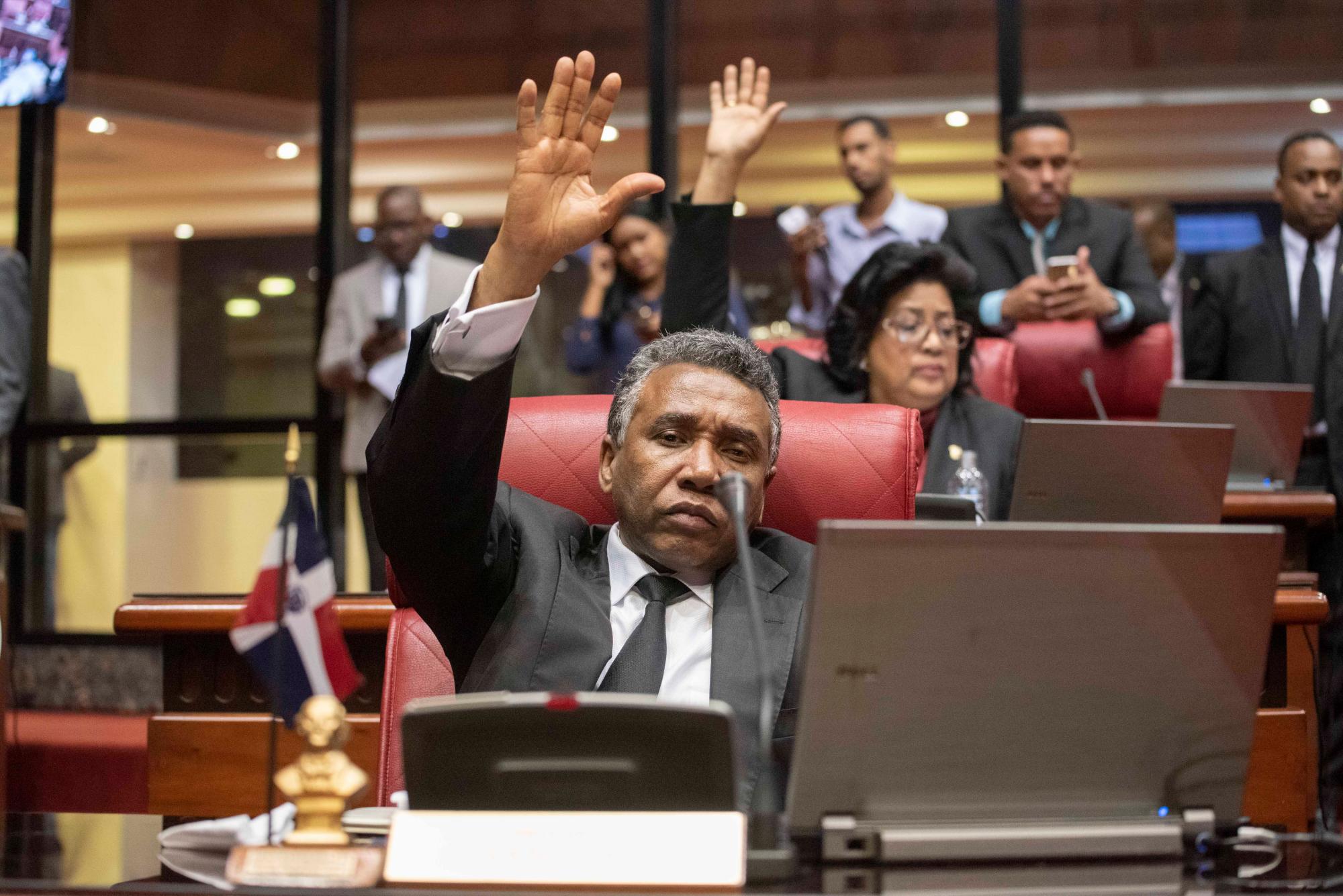 El senador del PLD, Félix Bautista ha asistido 39:50 horas a los trabajos de comisión. (DL/ Jhon Escalante)