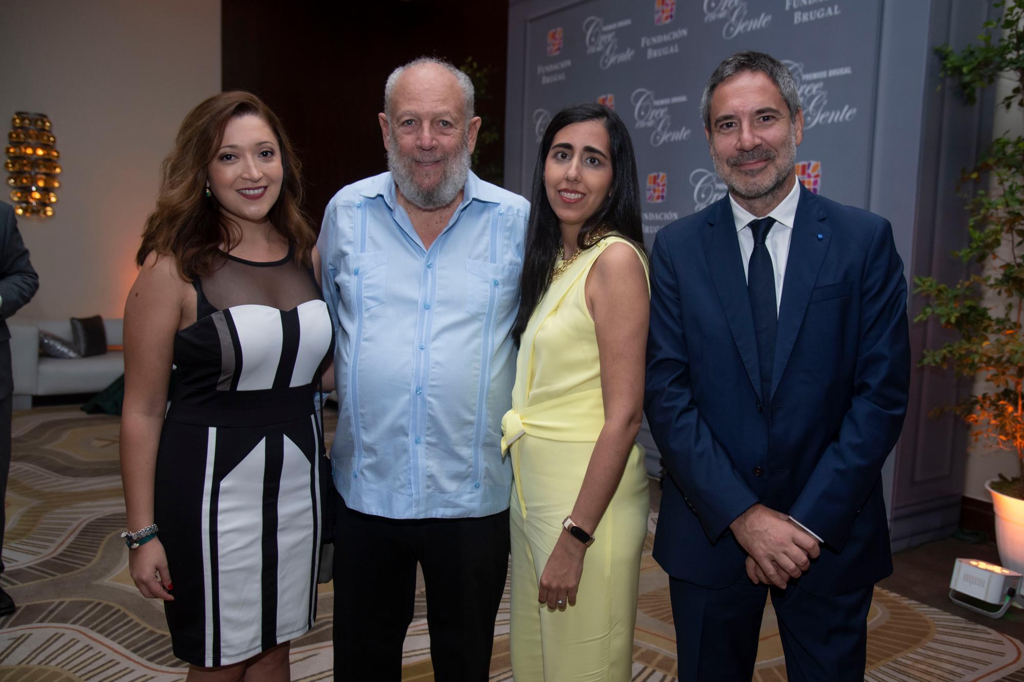 Lorena Ortiz, Freddy Ginebra, Raquel García y Alejandro Andrés.