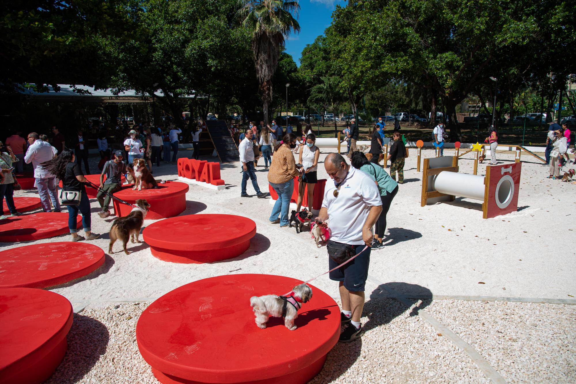 Canes de Santo Domingo tienen un espacio de esparcimiento renovado