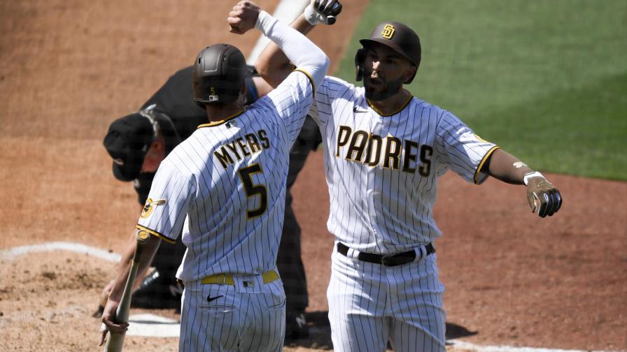 Hosmer y Padres superan a D-backs en frenético juego