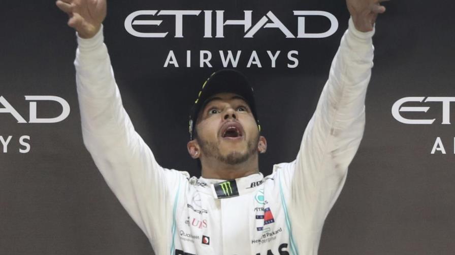 Hamilton se pasea a la victoria en Abu Dabi Hamilton se pasea a la victoria en Abu Dabi